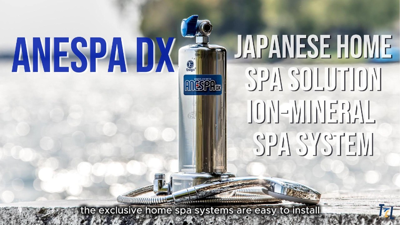 Система ионизации минералов для домашнего спа-ухода Anespa DX Japanese Home Spa Solution