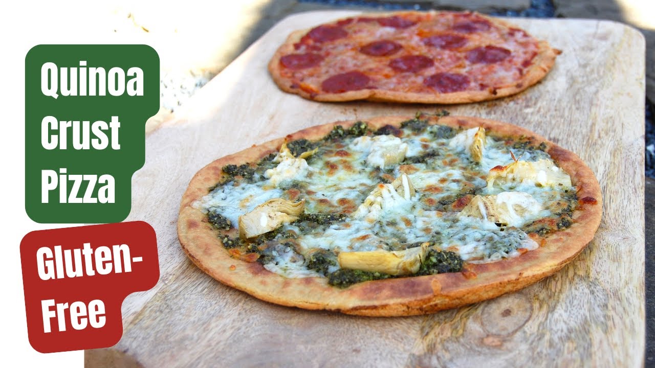 Quinoa Pizza Crust - Gluten Free Pizza Crust Recipe