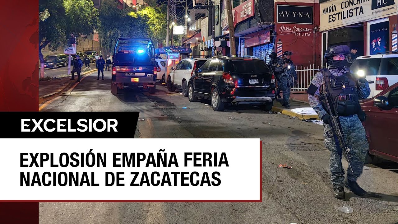 Explosión en Feria Nacional de Zacatecas deja 14 heridos