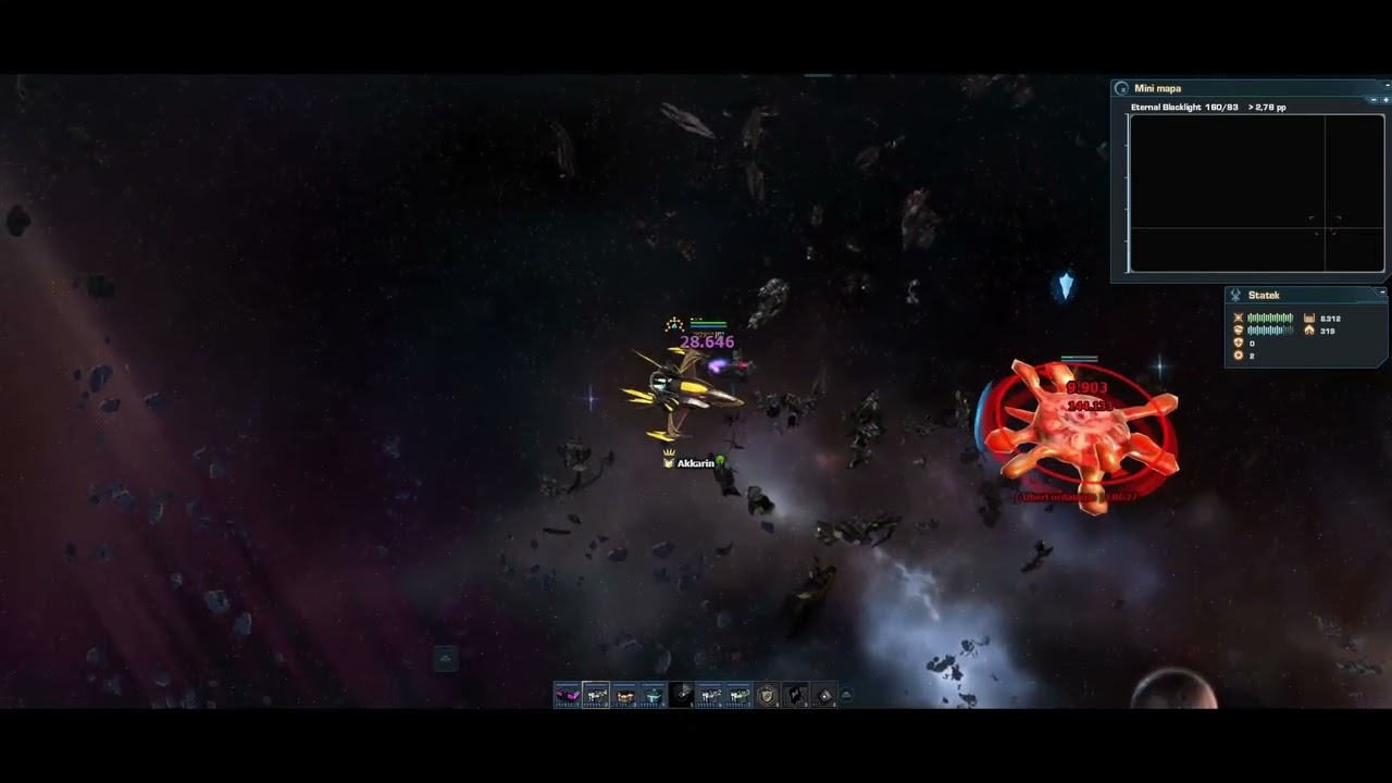 DarkOrbit - Blacklight Gate Gameplay 2024 waves 1-51