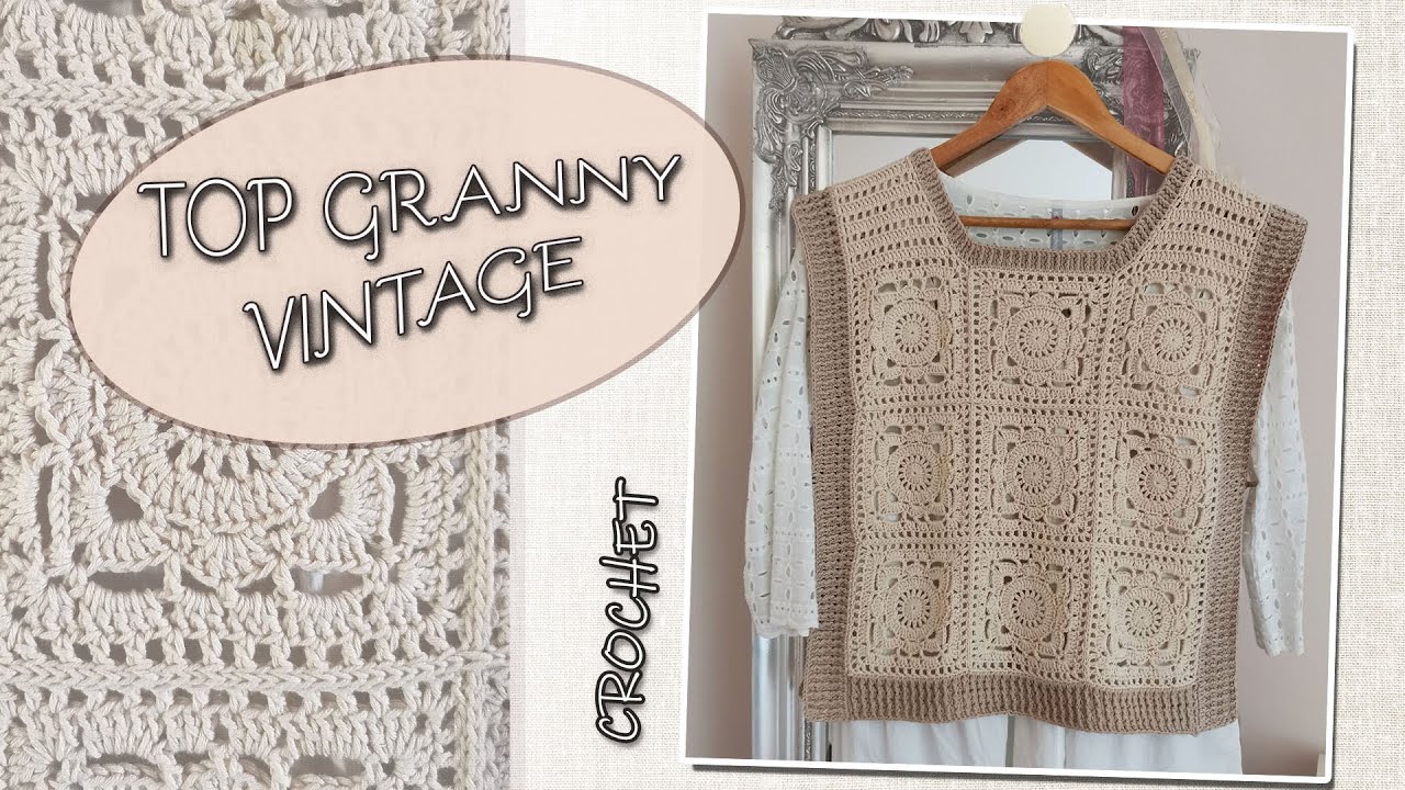 Un Top au Crochet qui Fait Rêver… Bohème, Chic et Intemporel 🧡