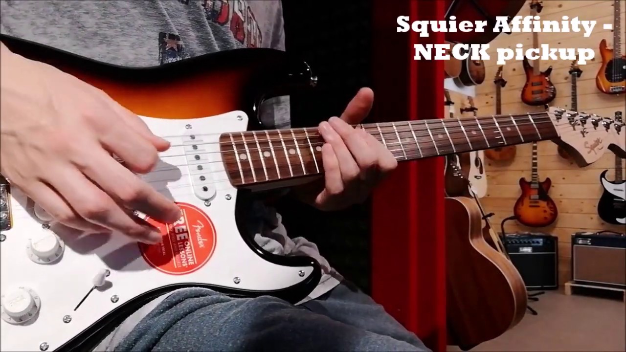 Squier Affinity Strat VS Prodipe ST83RA Strat - CLEAN SOUND