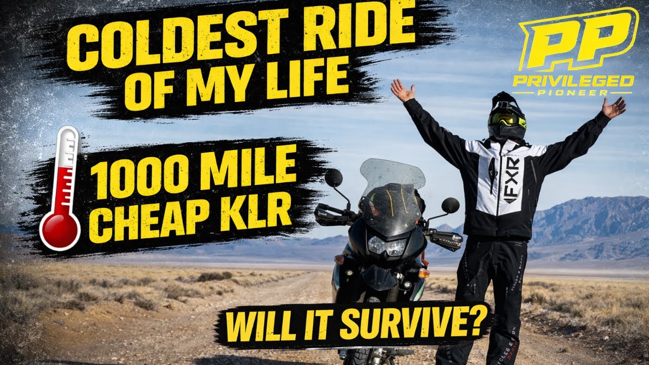 1000 Miles + Desert Camping Across Utah & Nevada On The CHEAPEST Adventure Bike From Facebook!