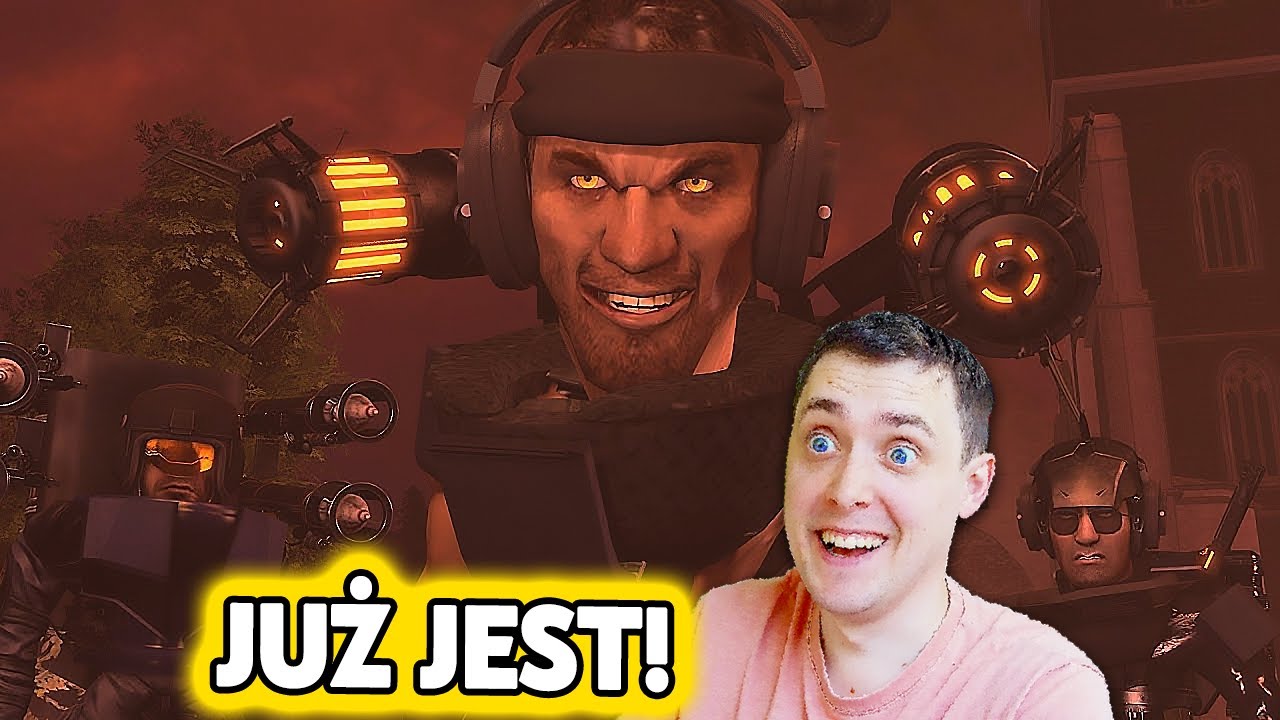 JUŻ JEST! GMAN SKŁAD JEST SZALONY! SKIBIDI TOILET 77 PART 1