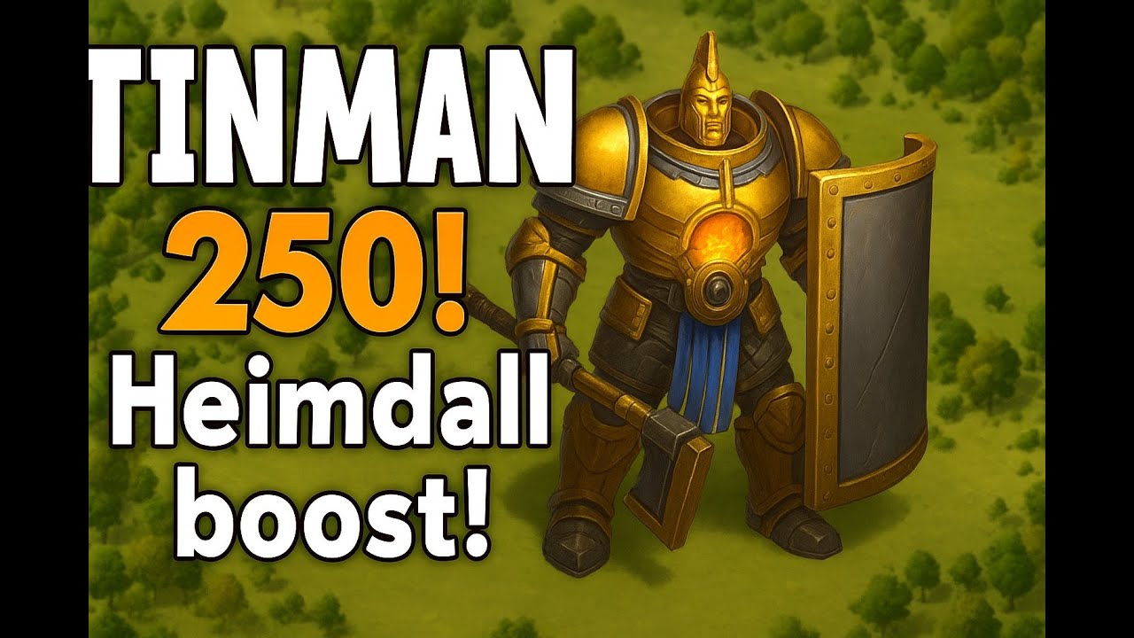 TINMAN NIVEL 250!! SUBO A HEIMDALL DE NIVEL