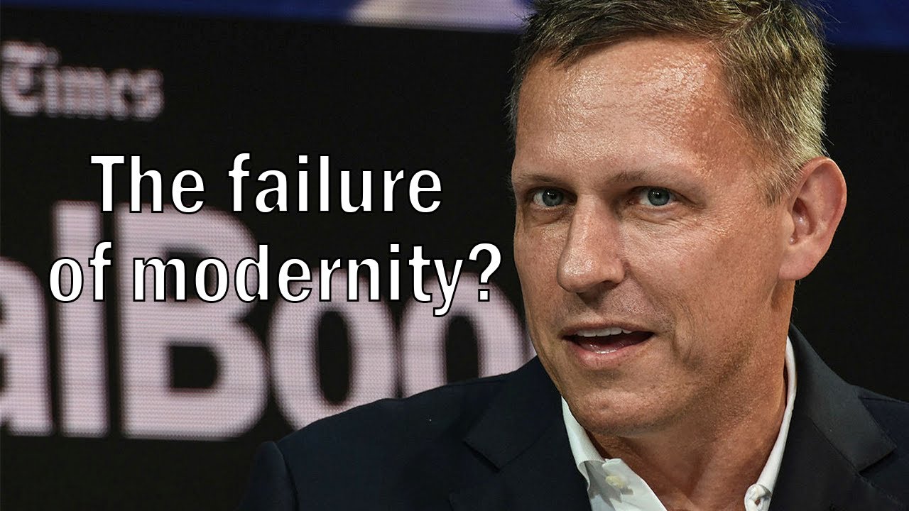 Peter Thiel on the universal decay of our institutions