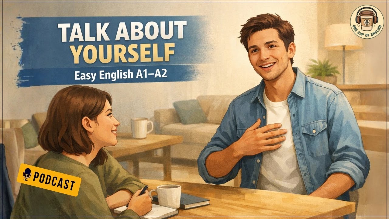 How to Talk About Yourself in English | Easy Introductions for Beginners (A1–A2)