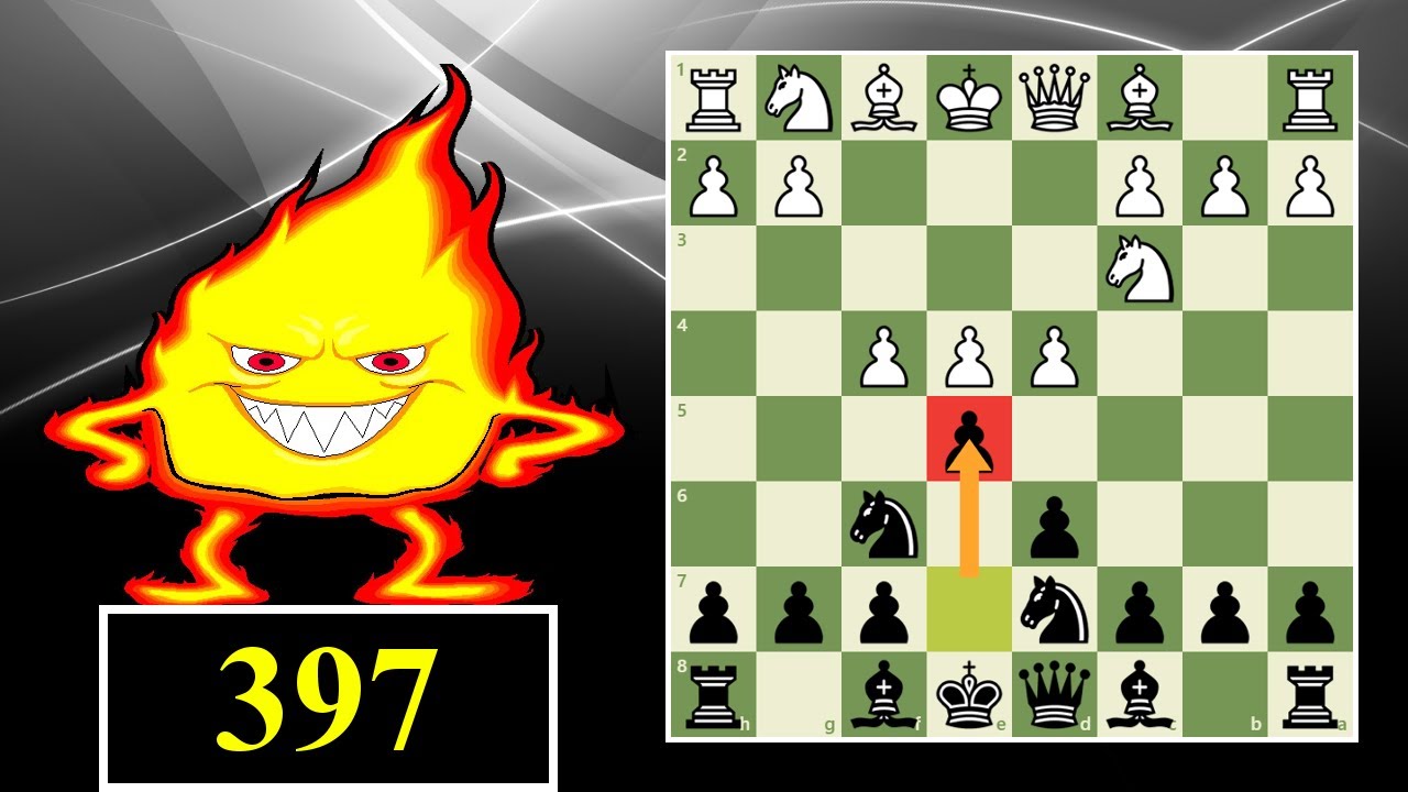 Blitz Chess #397: Lion Defense, Anti-Philidor variation