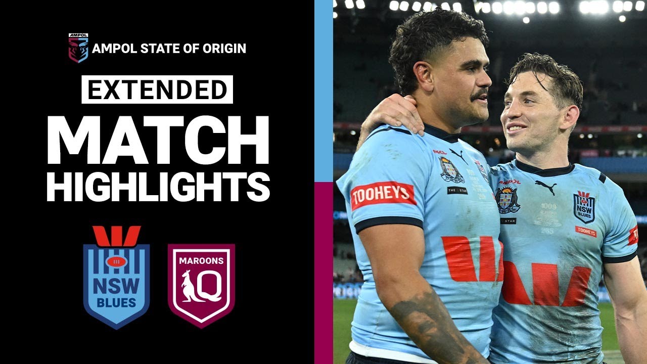 NRL Highlights | 2024 State of Origin Highlights | NSW Blues v QLD Maroons | Game 2