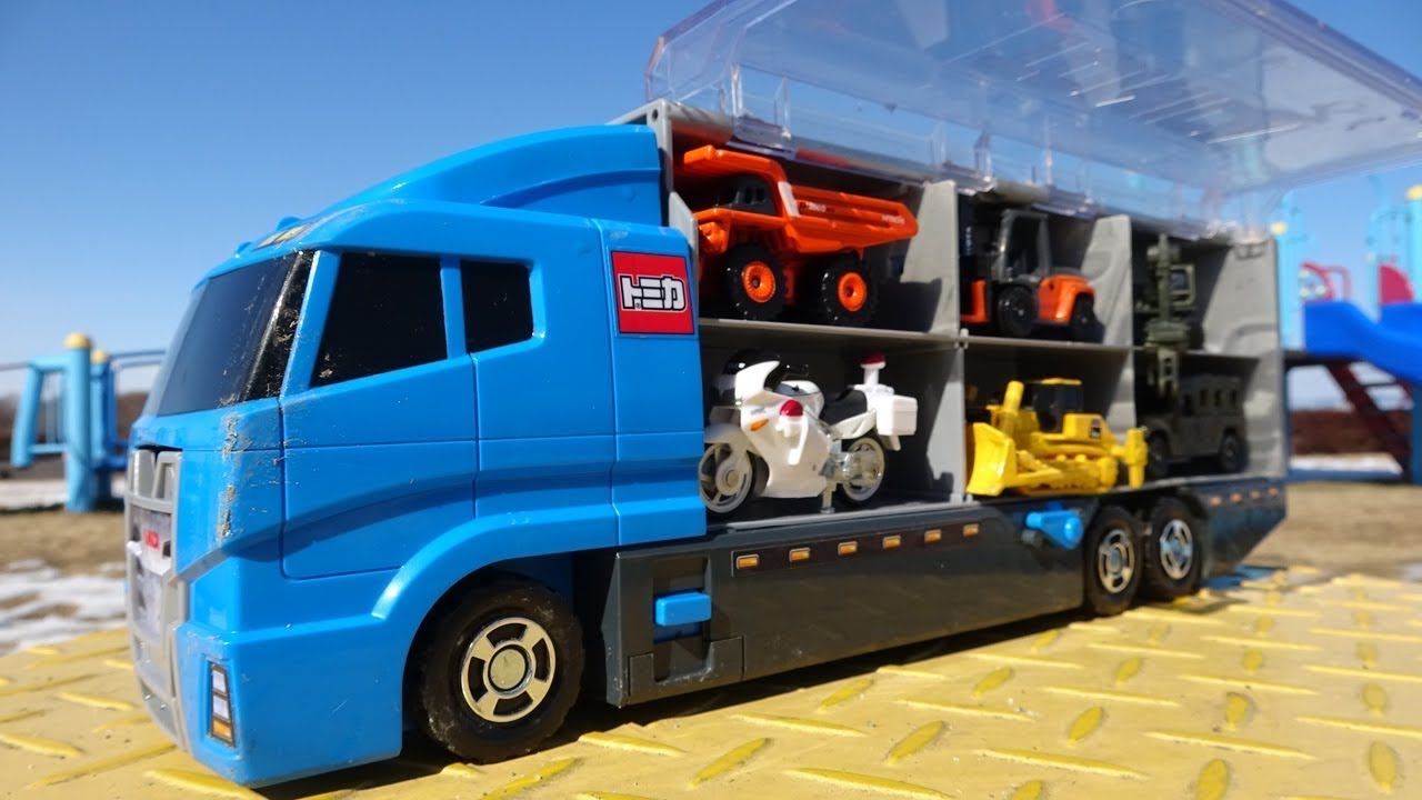 Tomica 26 types & blue cleaning convoy [Park edition]