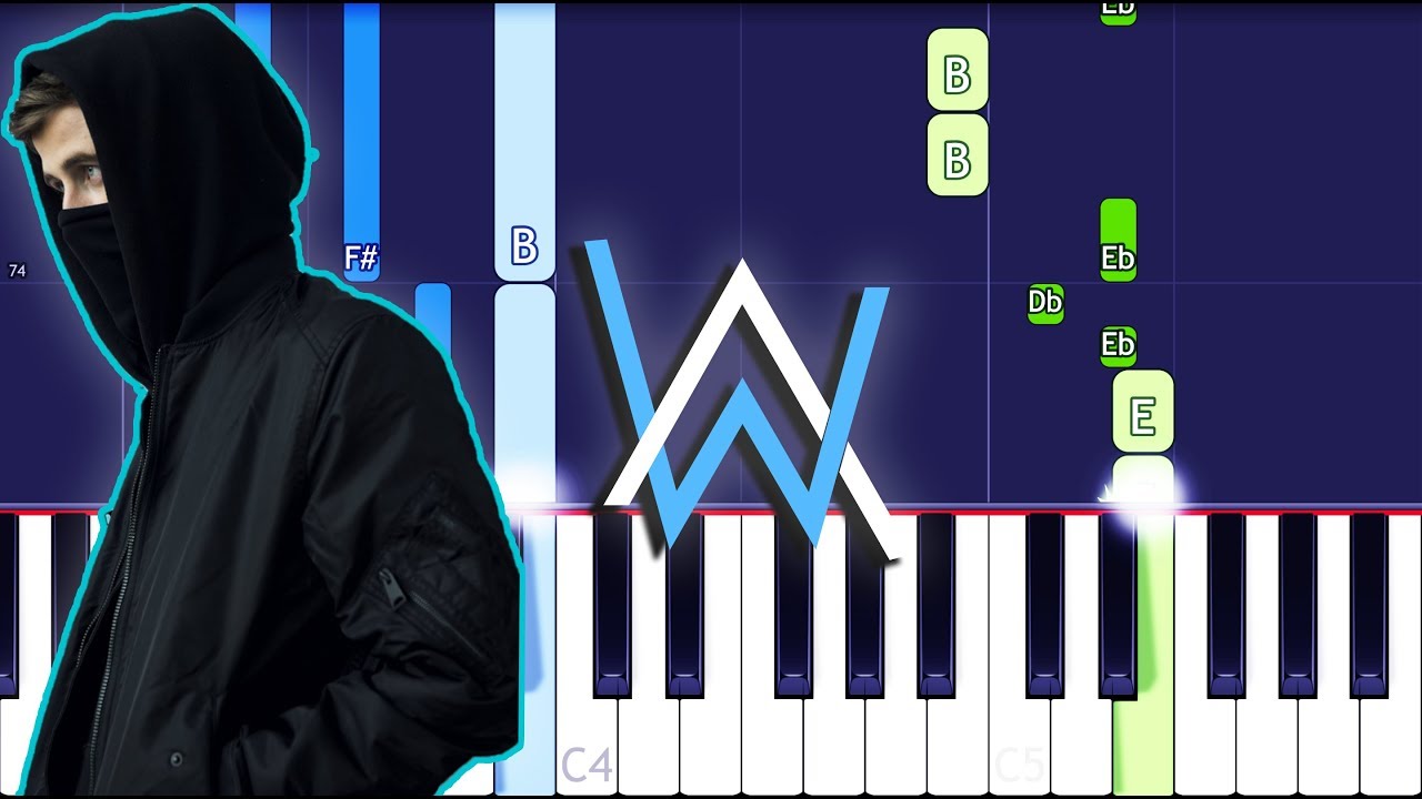 Alan Walker - I Don't Wanna Go Piano Tutorial EASY (Piano Cover) ft. Julie Bergen