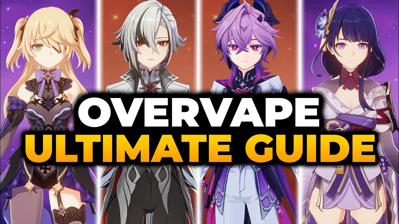 GENSHIN OVERVAPE (ULTIMATE GUIDE) | All Teams Rotation, Build, Combo, Tips, & MORE | Raiden Overvape