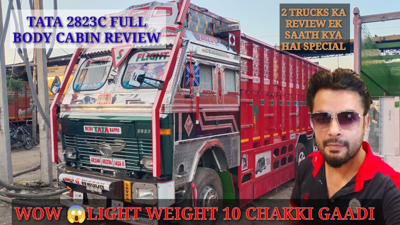 Tata 2823c BS6 Full Body Cabin Review / Light Weight 😱Trucks / Marva Fabricators Sirhind /