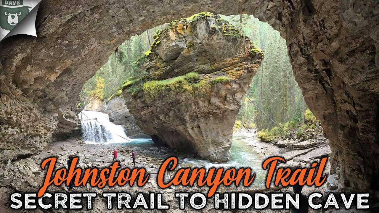 How to find HIDDEN CAVE on the Johnston Canyon Trail Hike