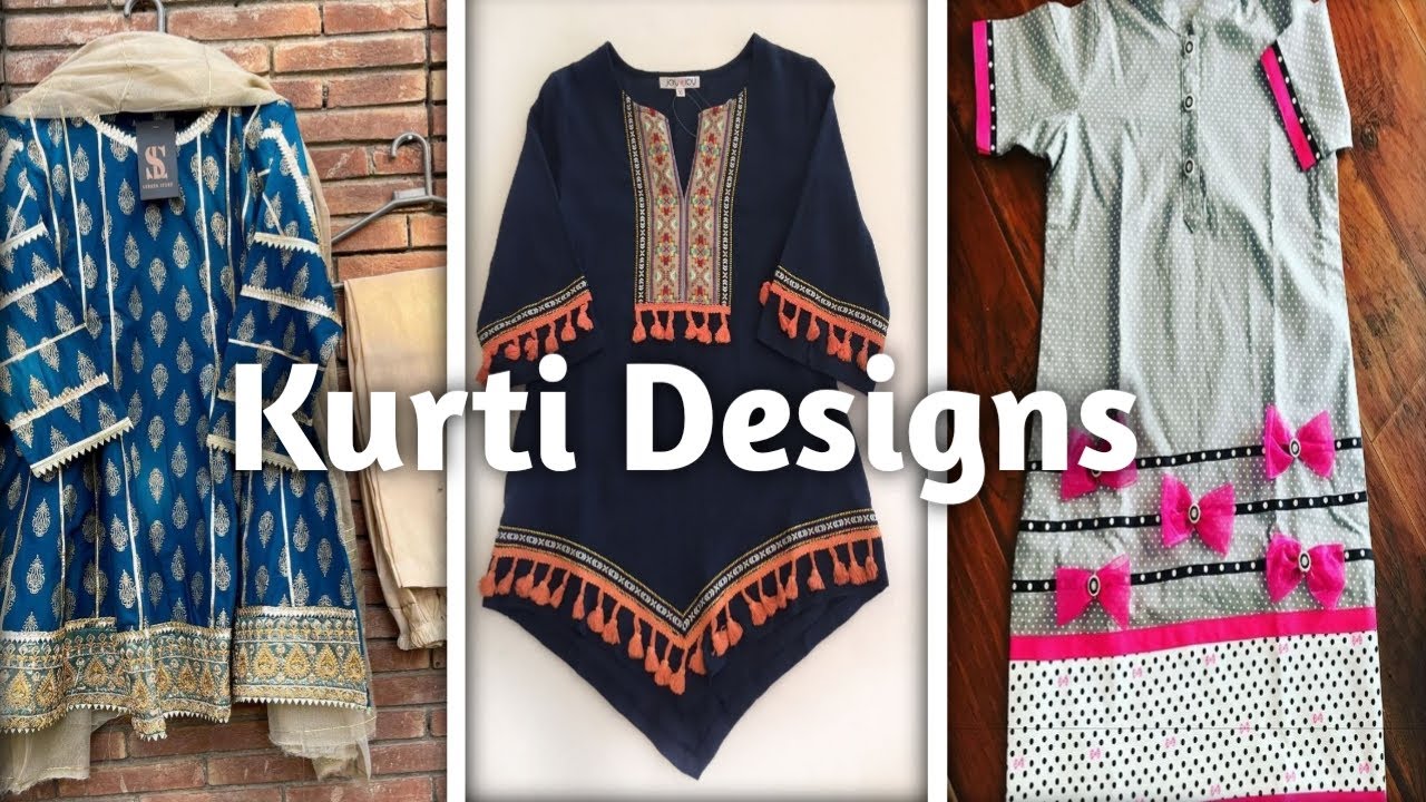 Simple Kurti Designs Ideas For Kids I Sharifa Fashion