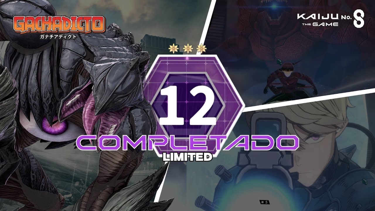 [LIMITED] ¡Desafío 12 de Fierce Battle completado con 3 estrellas! 🔥| Kaiju Nº8 The Game