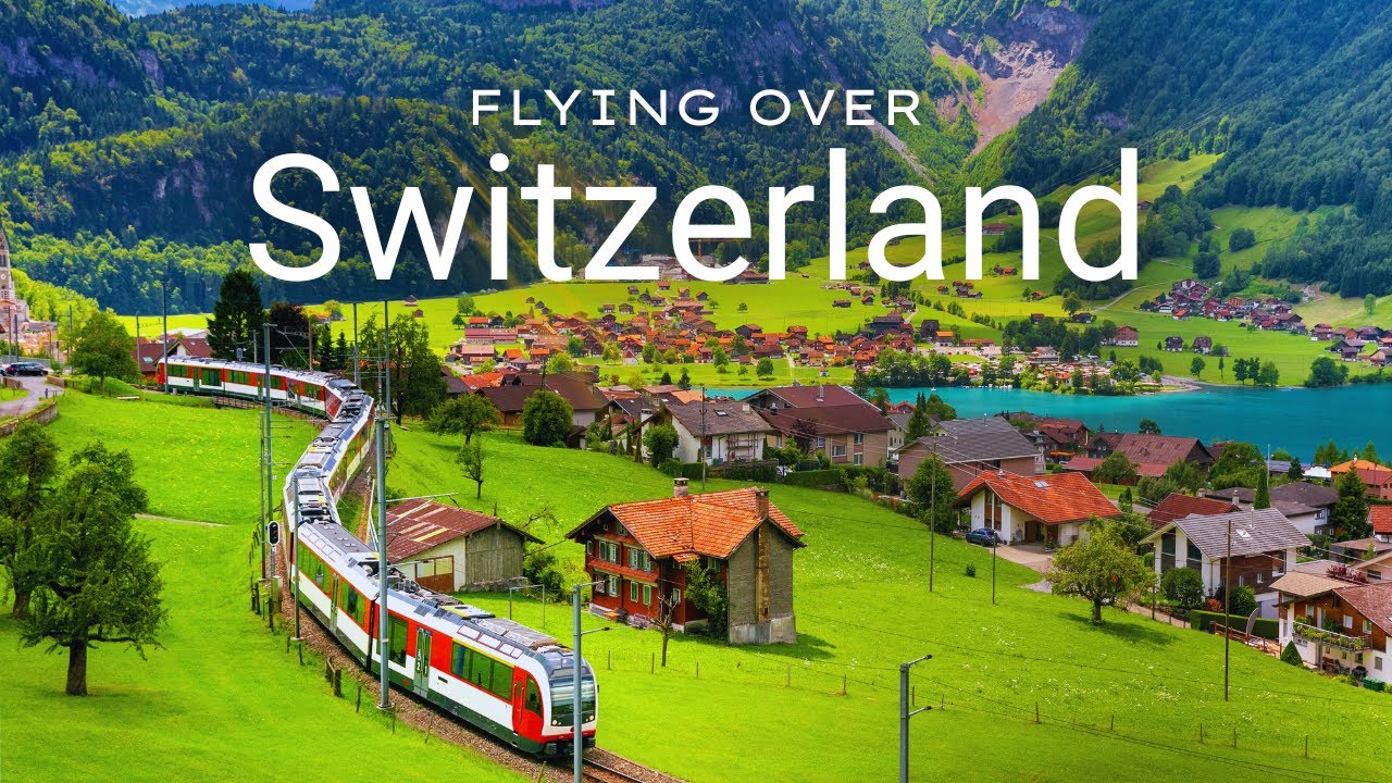 Switzerland Nature Ambience 🇨🇭 | Alps, Lakes & Peaceful Relaxation 🌿 | Scenic Livestream