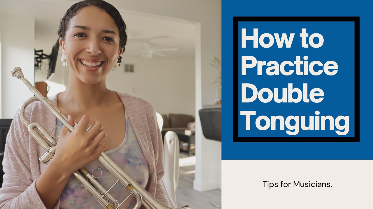 How to Practice Double Tonguing | T, K, TK, KT on Clarke Study #1