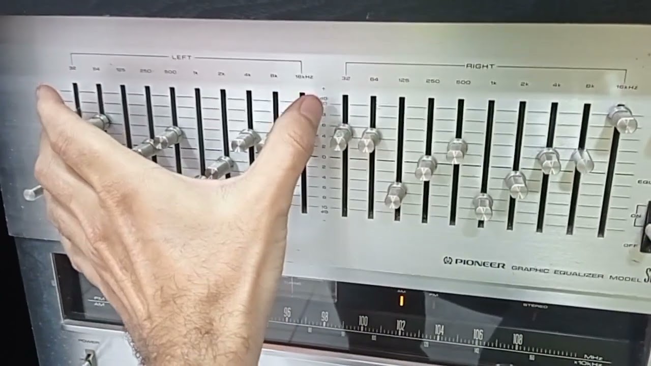Ecualizar una sala 1 altavoces Goodman y Pioneer SA-9500