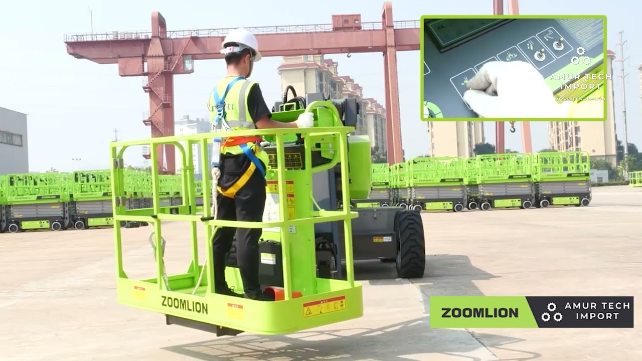 Строительный подъемник Zoomlion с шарнирно сочлененной стрелой ZA20JE