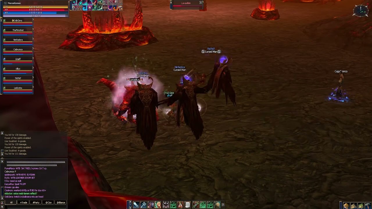 Lineage II Server : Elmorelab C4 1x - Cursed Man Farm FOG  #TG