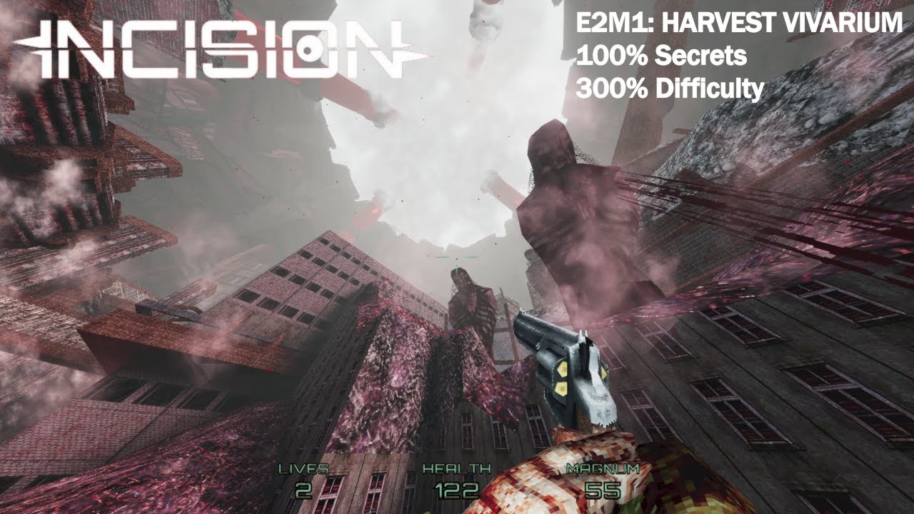 Incision - E2M1: Harvest Vivarium (300% Difficulty, 100% Secrets)