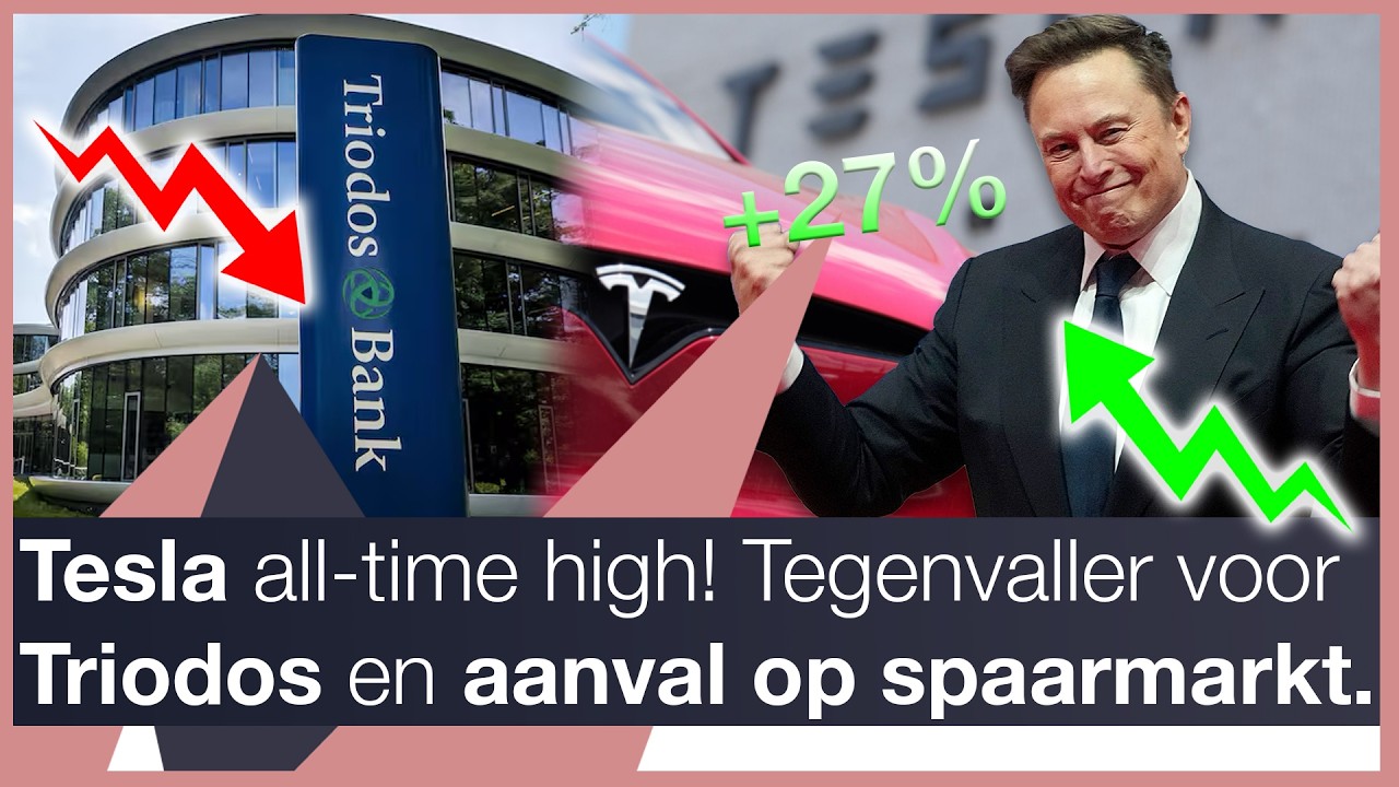 Tesla op all-time high! Een flinke tegenvaller voor Triodos