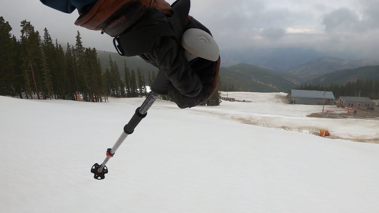 Echo Mountain the Closest Ski Area to Denver Colorado, Top to Bottom Run
