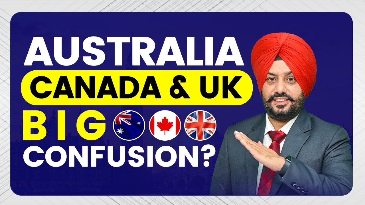 AUSTRALIA 🇦🇺 CANADA 🇨🇦 & UK 🇬🇧 BIG CONFUSION? | STUDY VISA UPDATES 2026 | CANADA UK | THE VISA OFFIC