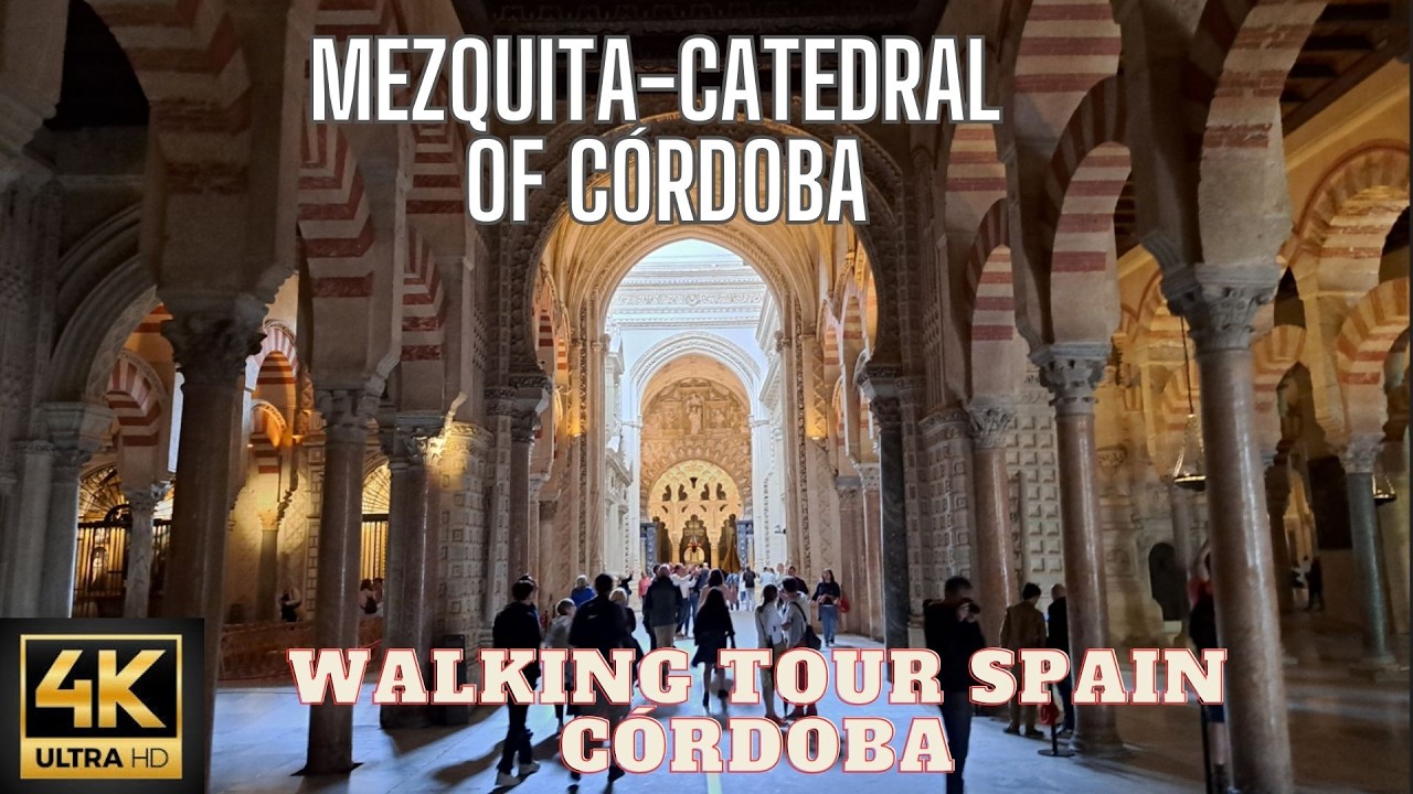 🇪🇸 Walking tour Spain - Mezquita-Catedral of Córdoba  🇪🇸 #spain   #travelvlog #travel #spaintravel