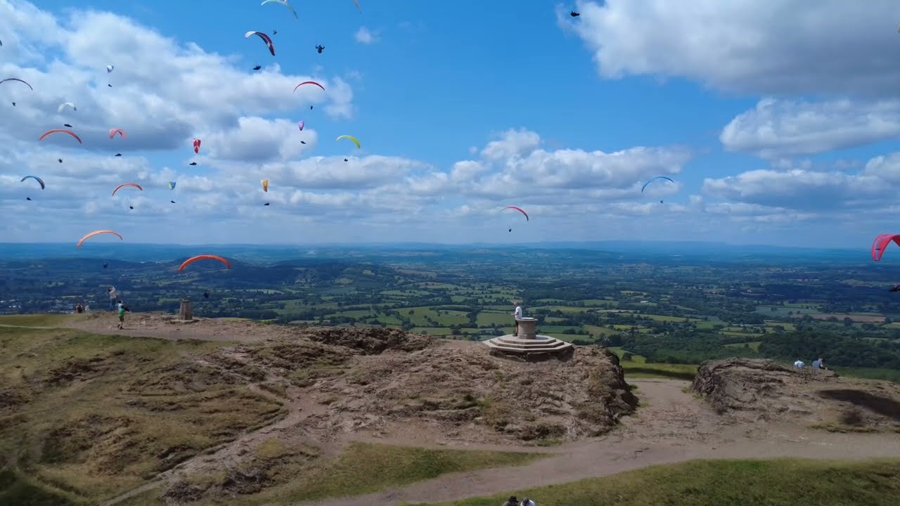 The Malvern hills.