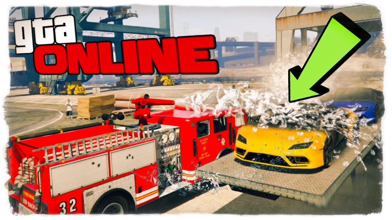 УКРАЛИ ПОЖАРКУ И ТУШИЛИ ТАЧКИ МИЛЛИОНЕРОВ! ● GTA ONLINE #391 | BrainDit