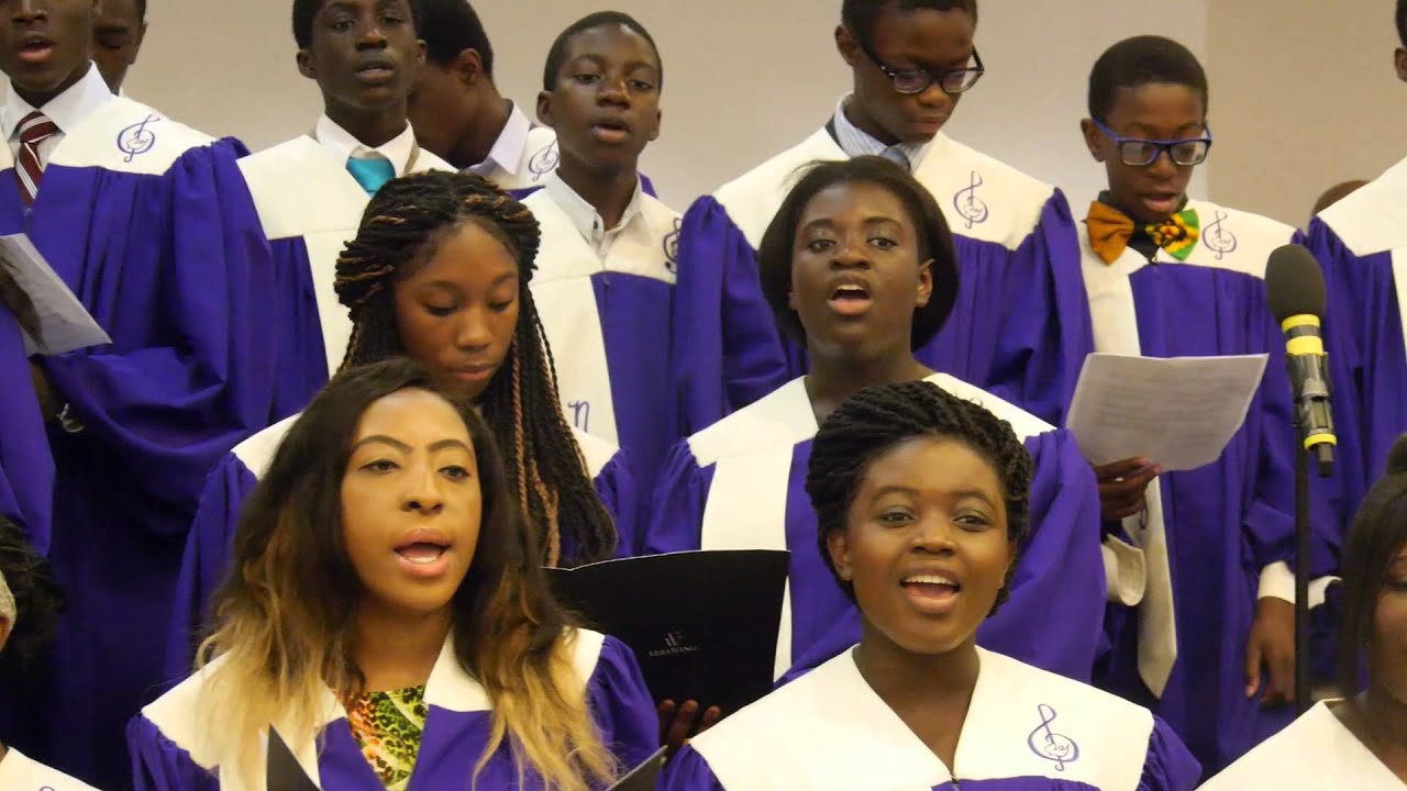 North Bronx Ghana SDA Youth Choir singing 