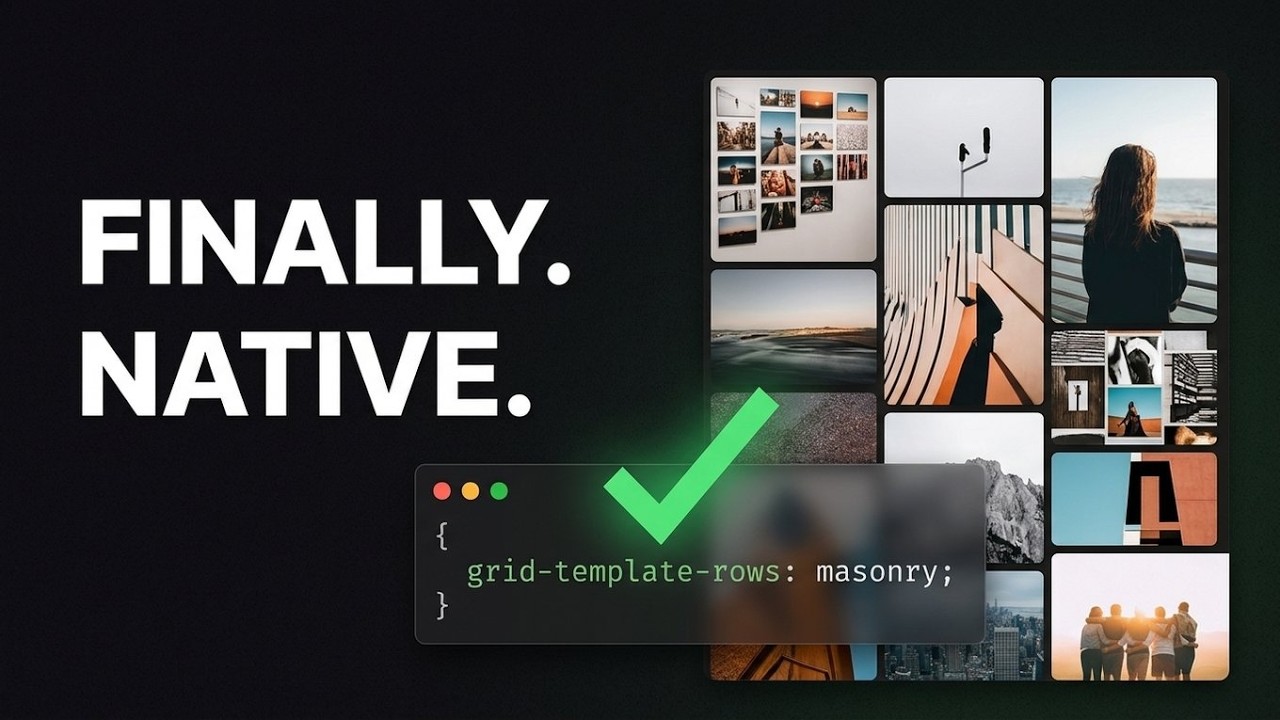 CSS Masonry теперь нативная: прощайте, сложные хаки для сеток и сторонние библиотеки