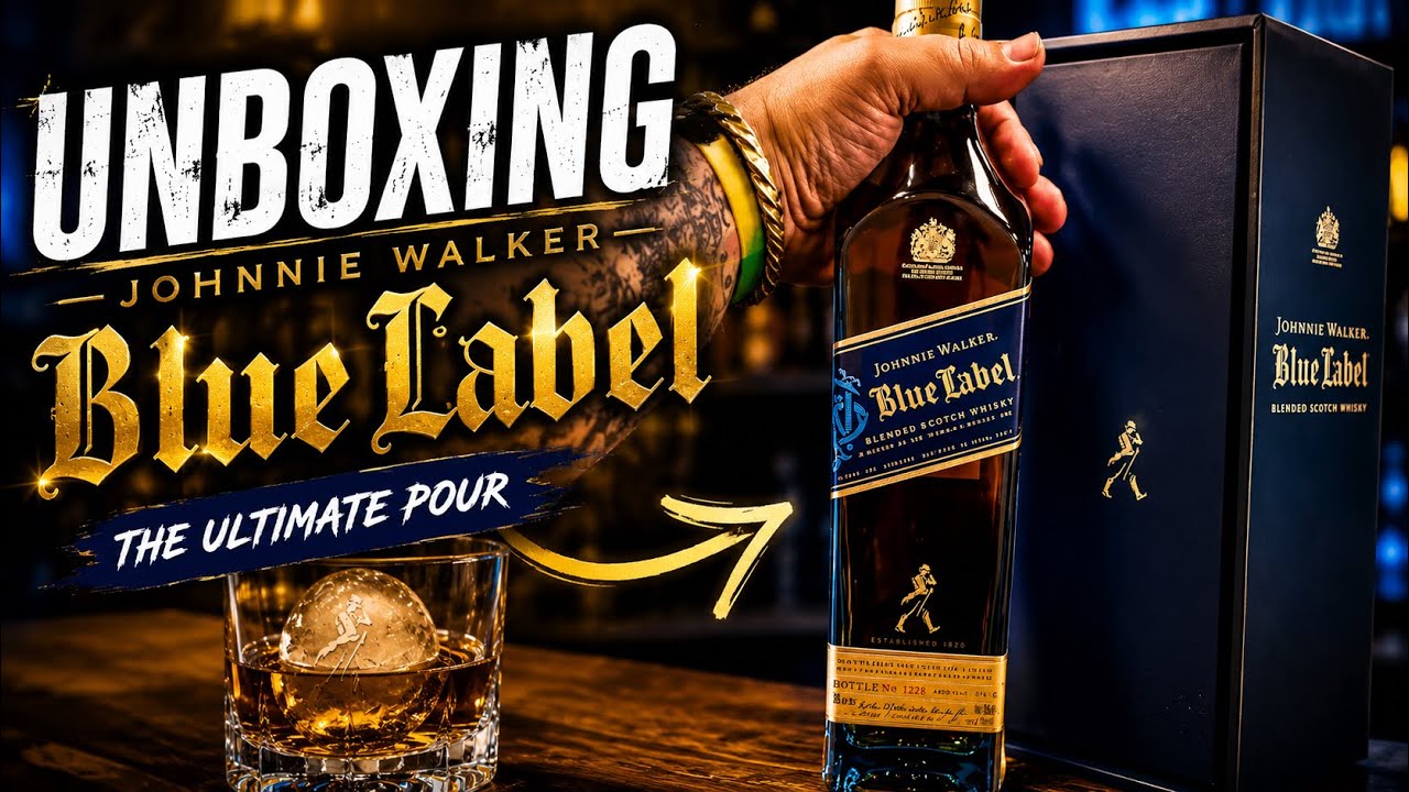 Unboxing the Icon: Johnnie Walker Blue Label 💎🥃