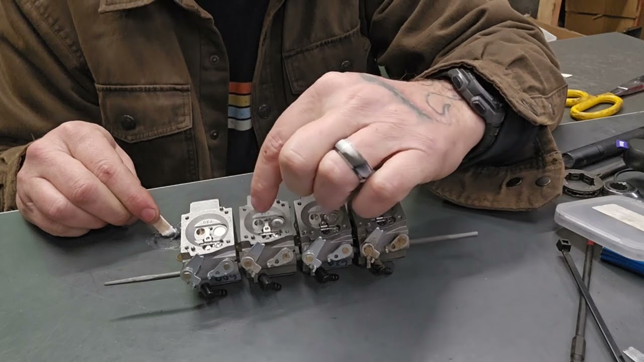 How I modify Echo 590 & 620 carburetors