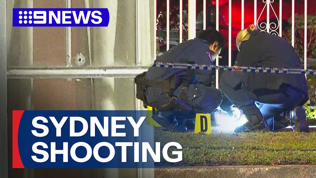 Family 'distressed' after targeted drive-by shooting | 9 News Australia