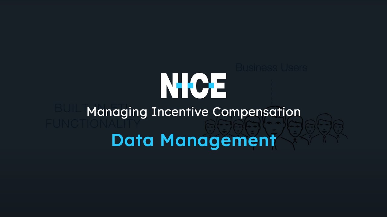 Managing Incentive Compensation: Data management