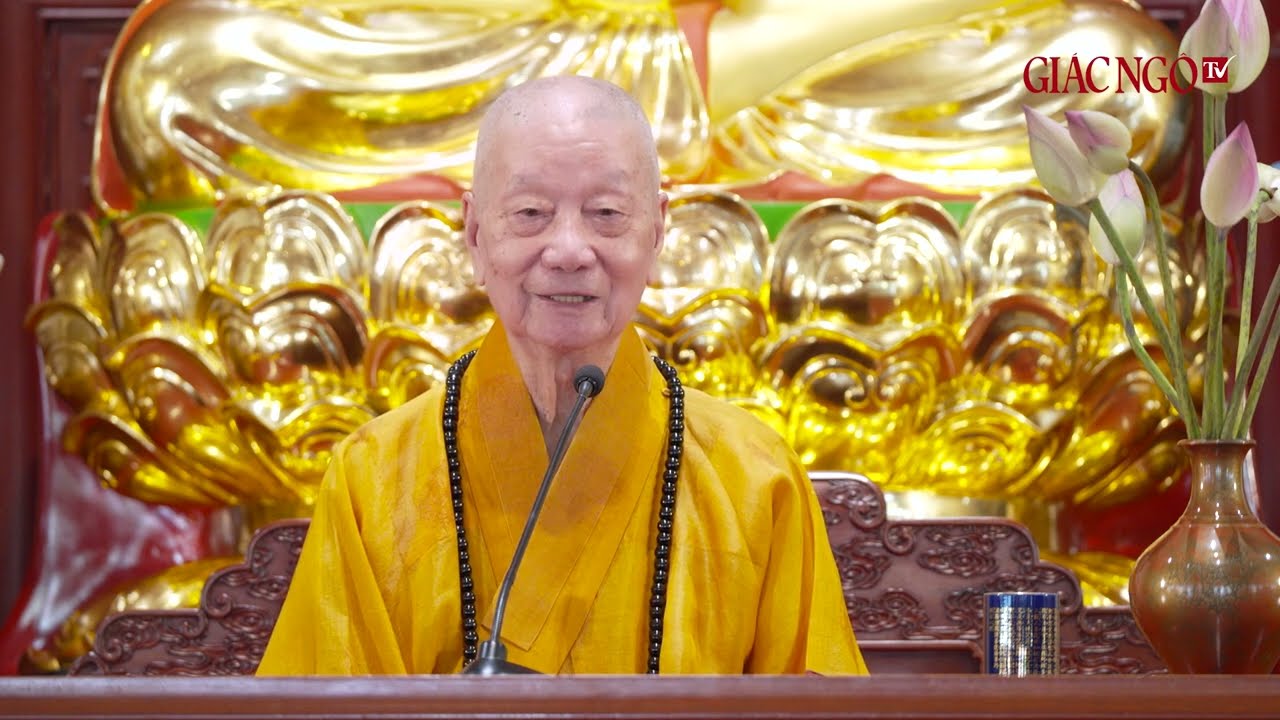 Đại lão Hoà thượng Thích Trí Quảng thuyết giảng nhân mùa Phật đản Phật lịch 2569