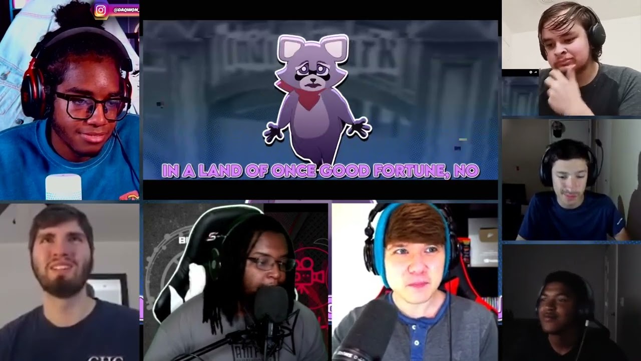 CG5 - REPAIR ME (Indigo Park Original Song Animation) [REACTION MASH-UP]#2297