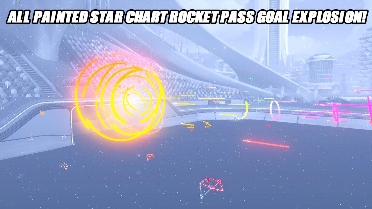 Showcasing All *NEW* Painted Rocket Pass 18 Goal Explosion 
