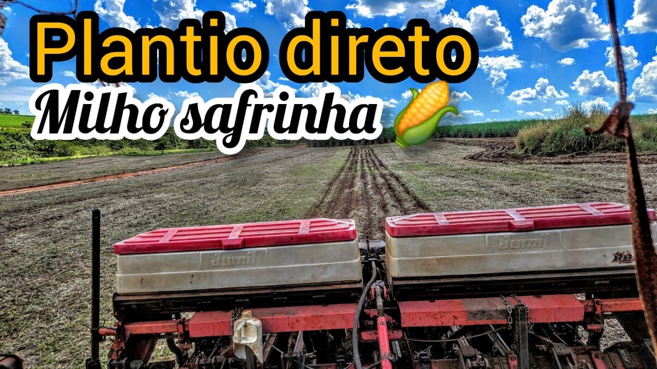 🔴PLANTIO APÓS COLHEITA DE SOJA [🌽 SAFRINHA 2026]