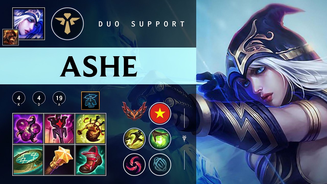 Ashe Support vs Braum - VN Grandmaster Patch 26.03