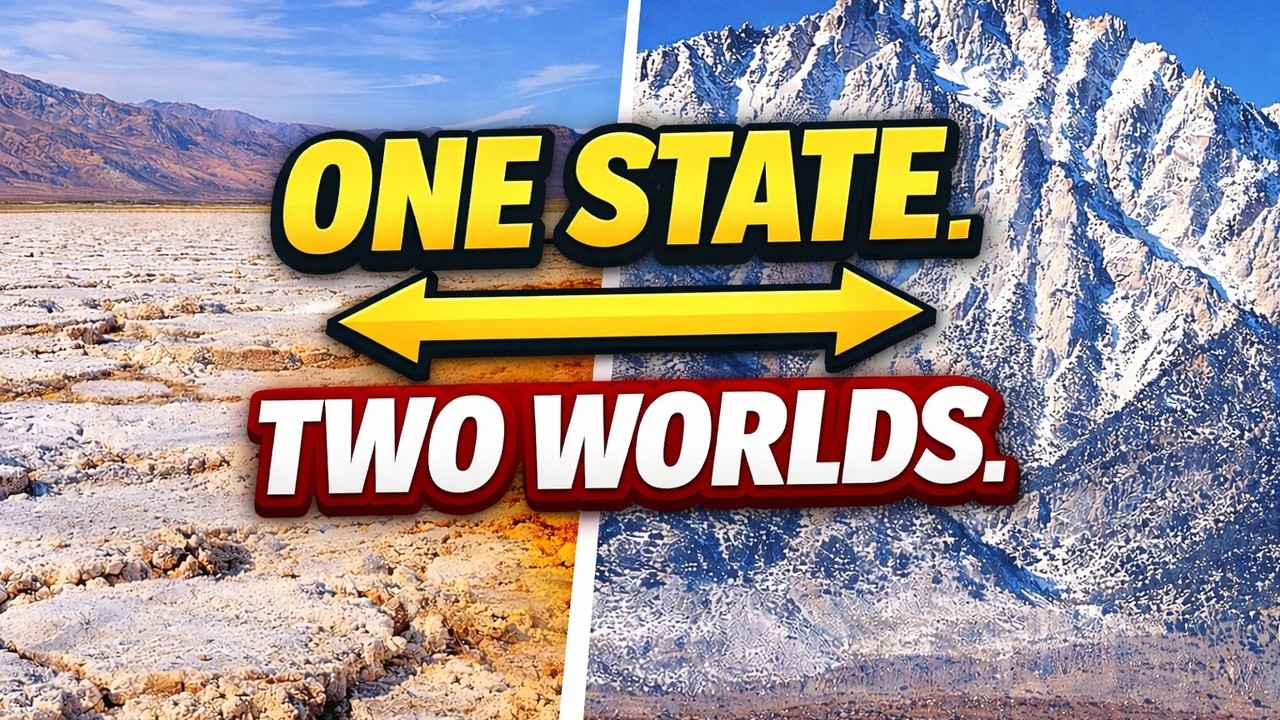 California’s Geography is ILLEGAL… 15 Facts You Won’t Believe 😳