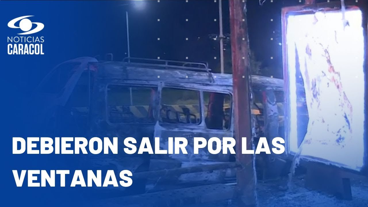 Mariachis venían de una serenata, su carro se quemó en la avenida Suba y perdieron los instrumentos