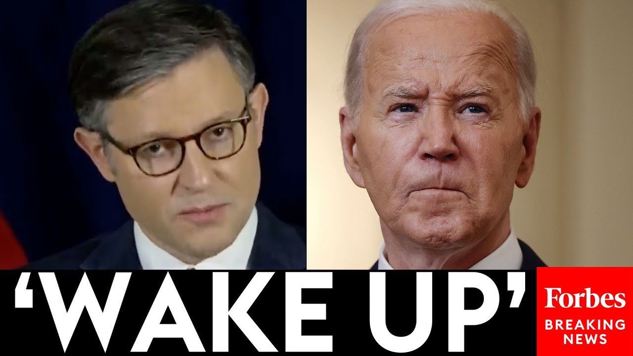 BREAKING NEWS: Speaker Johnson & House GOP Leaders Hammer Biden Over Border In Advance Of CNN Debate