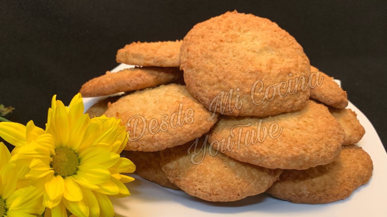 GALLETAS DE NARANJA CON COCO -Deliciosas- || DESDE MI COCINA by Lizzy