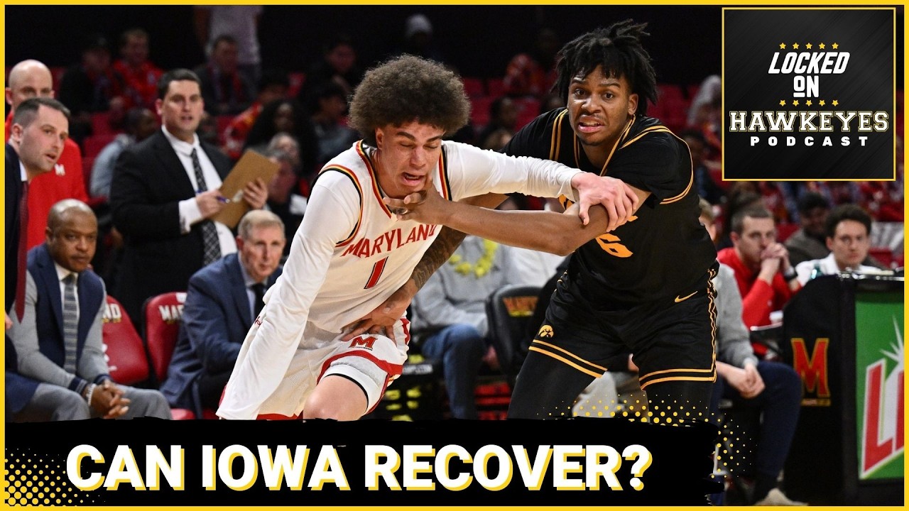 EXPOSED? Bennett Stirtz IMPRESSES, But  Hawkeyes' Team DEFENSE FAILS in Maryland LOSS