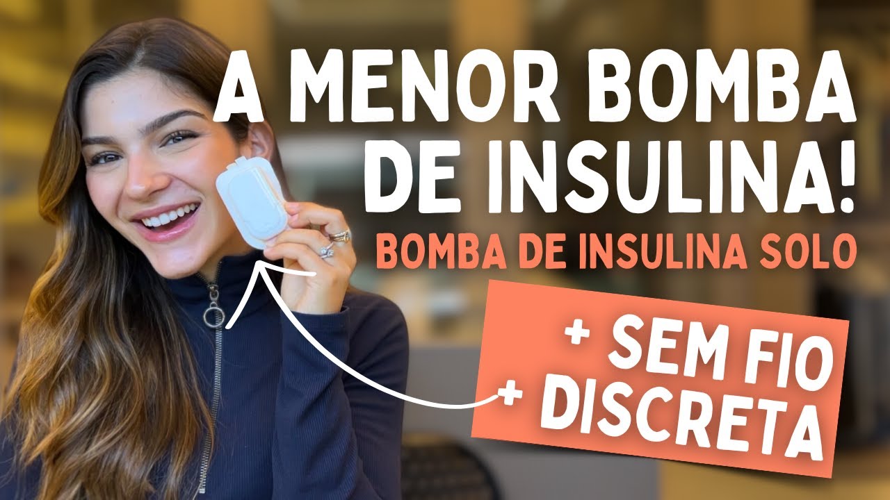 TUDO sobre a menor bomba SEM FIO do Brasil, a SOLO da Roche