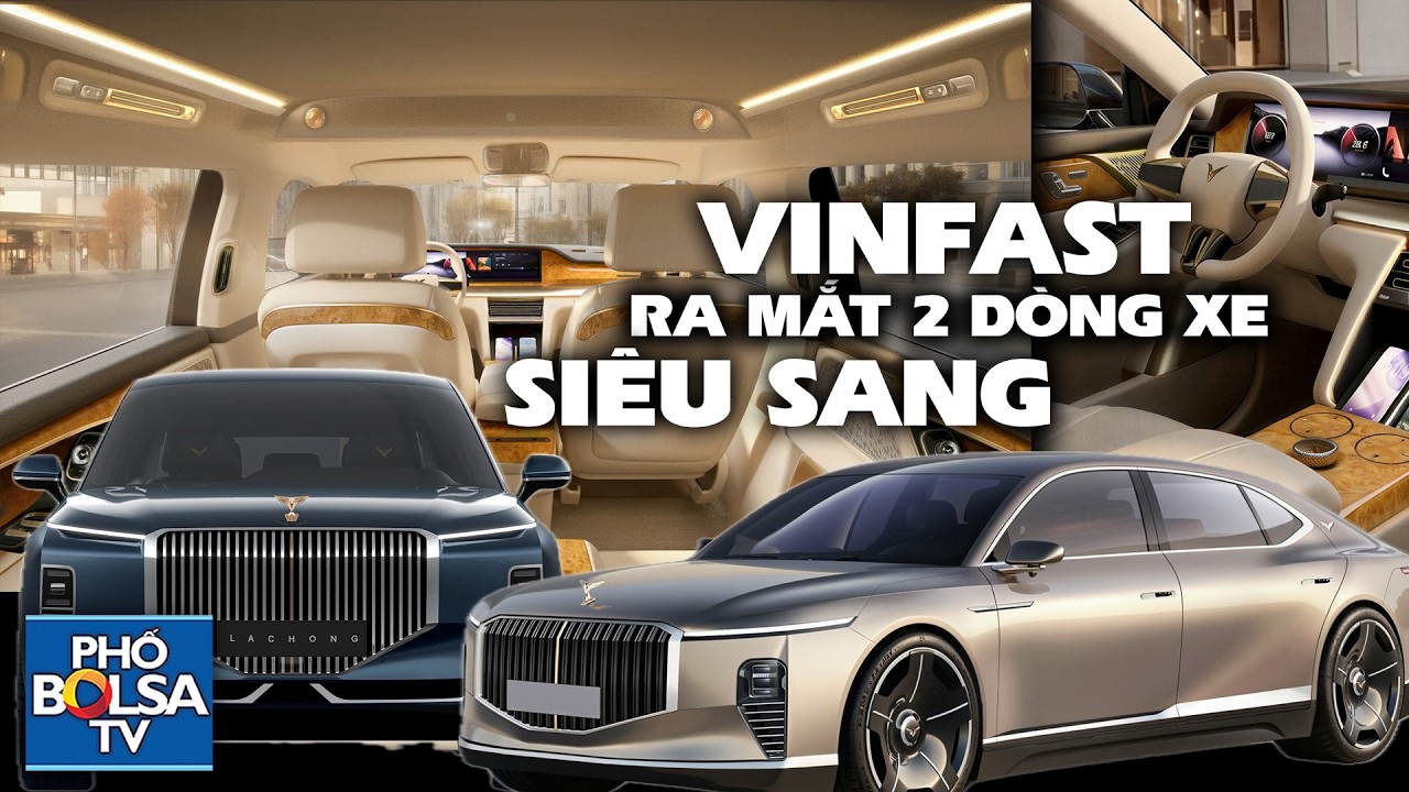 VinFast ra mắt 2 dòng xe điện siêu sang: LẠC HỒNG 900S và 800S
